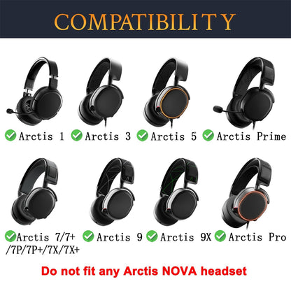 Earphone Pad Replacements for SteelSeries Arctis 3