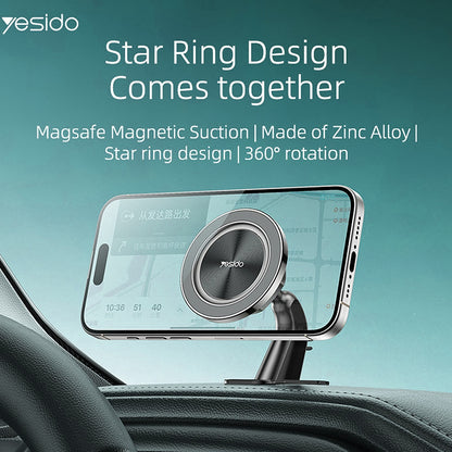 Magsafe Compatible Dash Car Phone Holder Yesido C201
