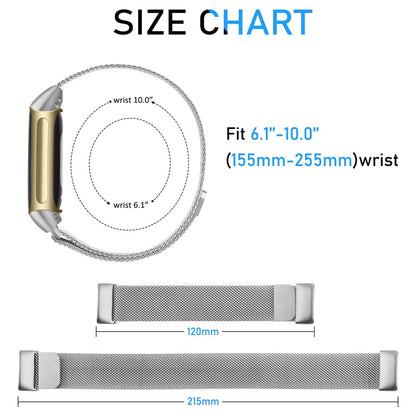 Milanese Strap for Fitbit Charge 5