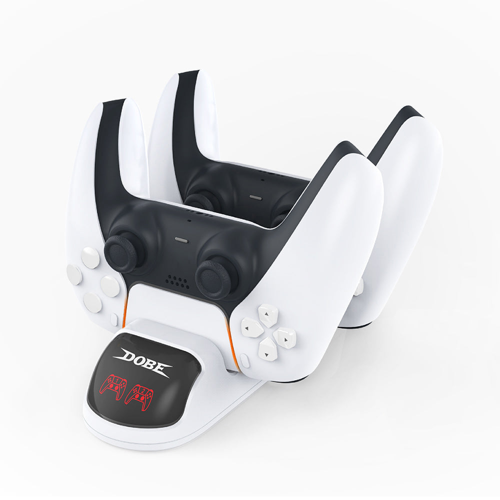 DOBE Dual PS5 Controller Compatible Charging Dock