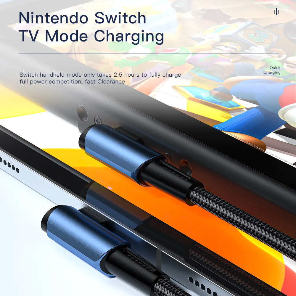 USB-C to USB-C Right Angle cable 100W - Essager