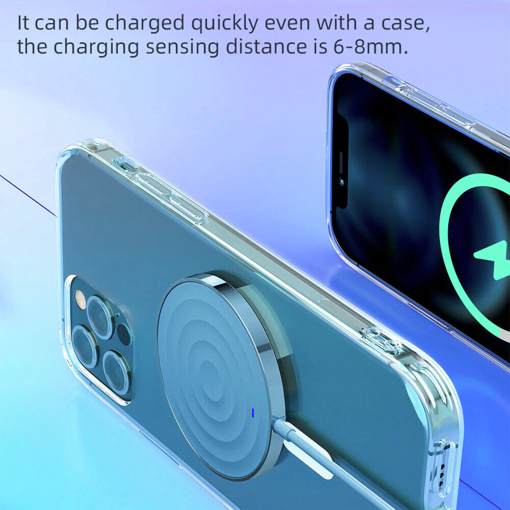 iPhone Compatible Fast Wireless Charger - iPhone Magsafe Compatible Wireless Charger