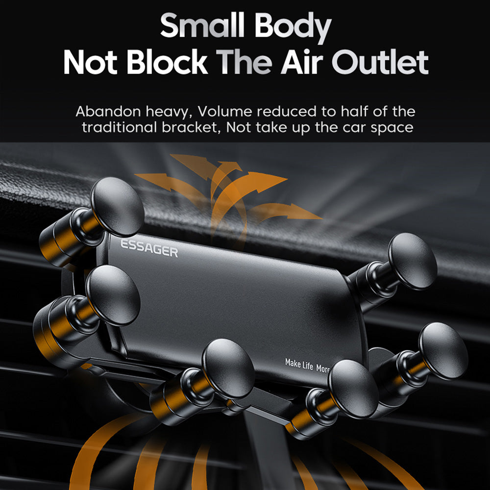 Gravity Linkage Car Phone Holder