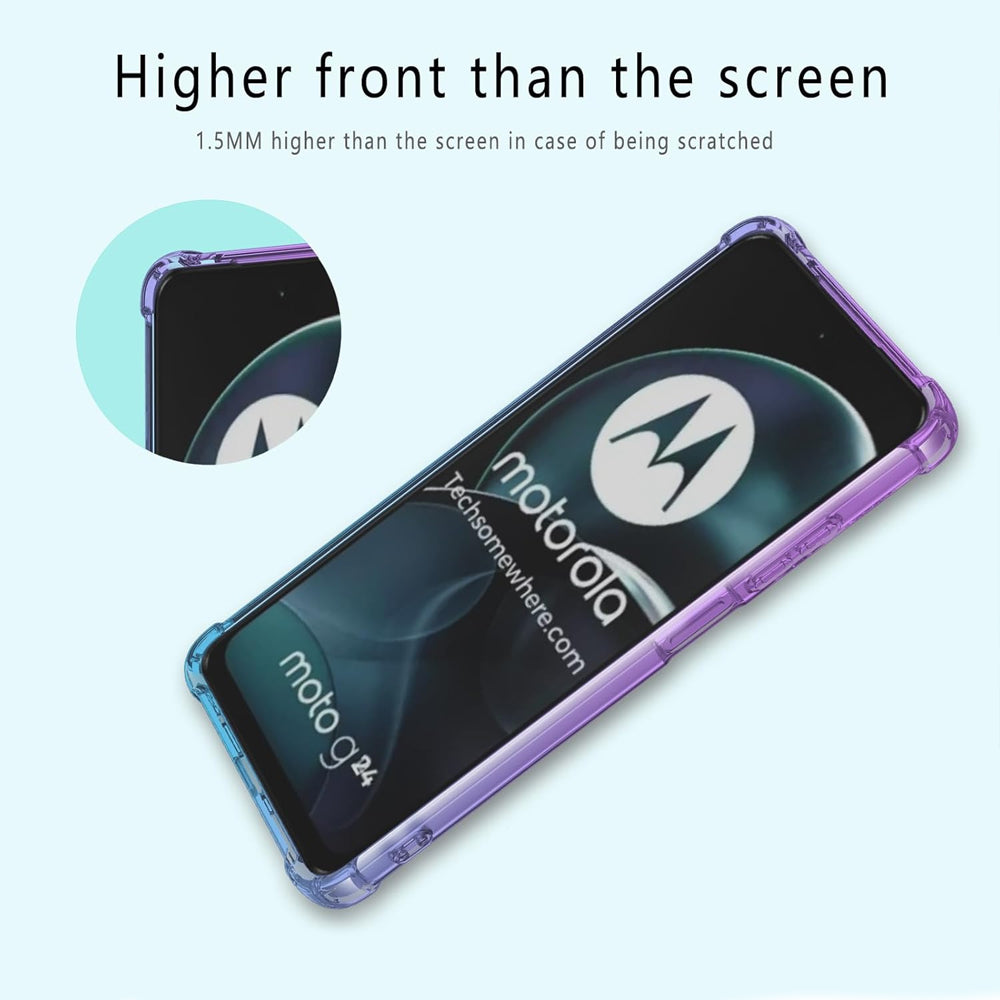 Gradient Gel Case for Motorola Moto G24