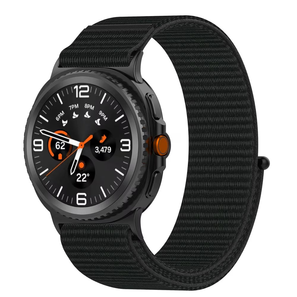 Nylon hook-and-loop Strap for Samsung Galaxy Watch 9 (44mm)