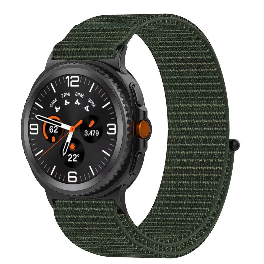 Nylon hook-and-loop Strap for Samsung Galaxy Watch 9 (44mm)