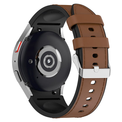 Leather Hybrid No Gap Strap for Samsung Galaxy Watch 5