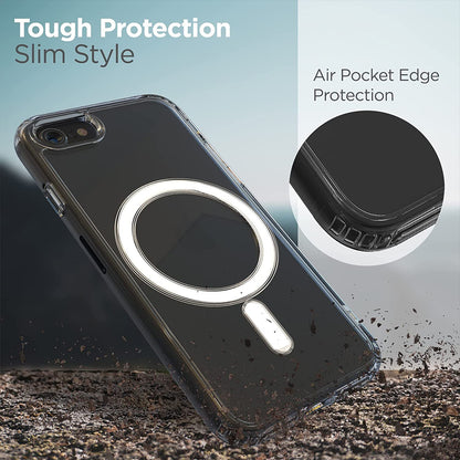 Magsafe Compatible Clear case for iPhone 8