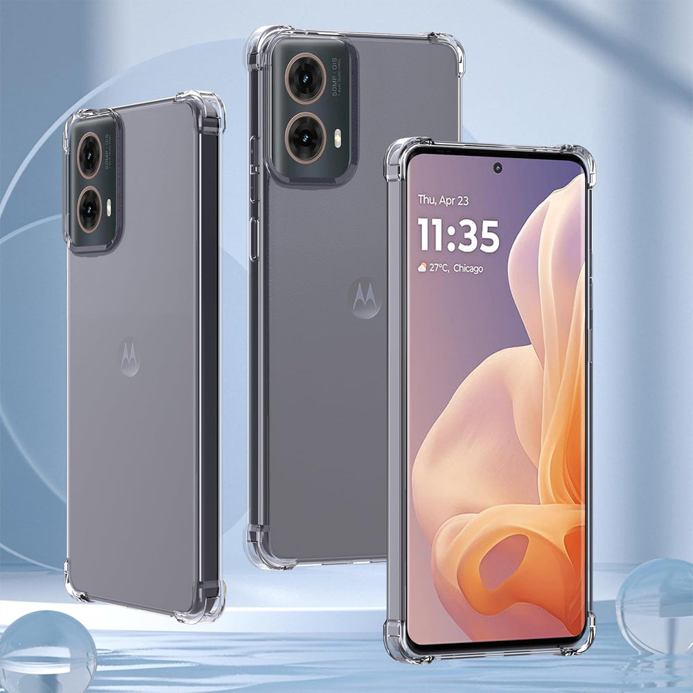 Bumper Clear Case for Motorola Moto G85