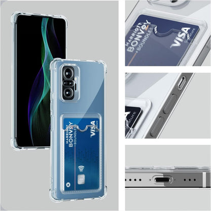 Clear Card Wallet Case for OPPO A60 5G