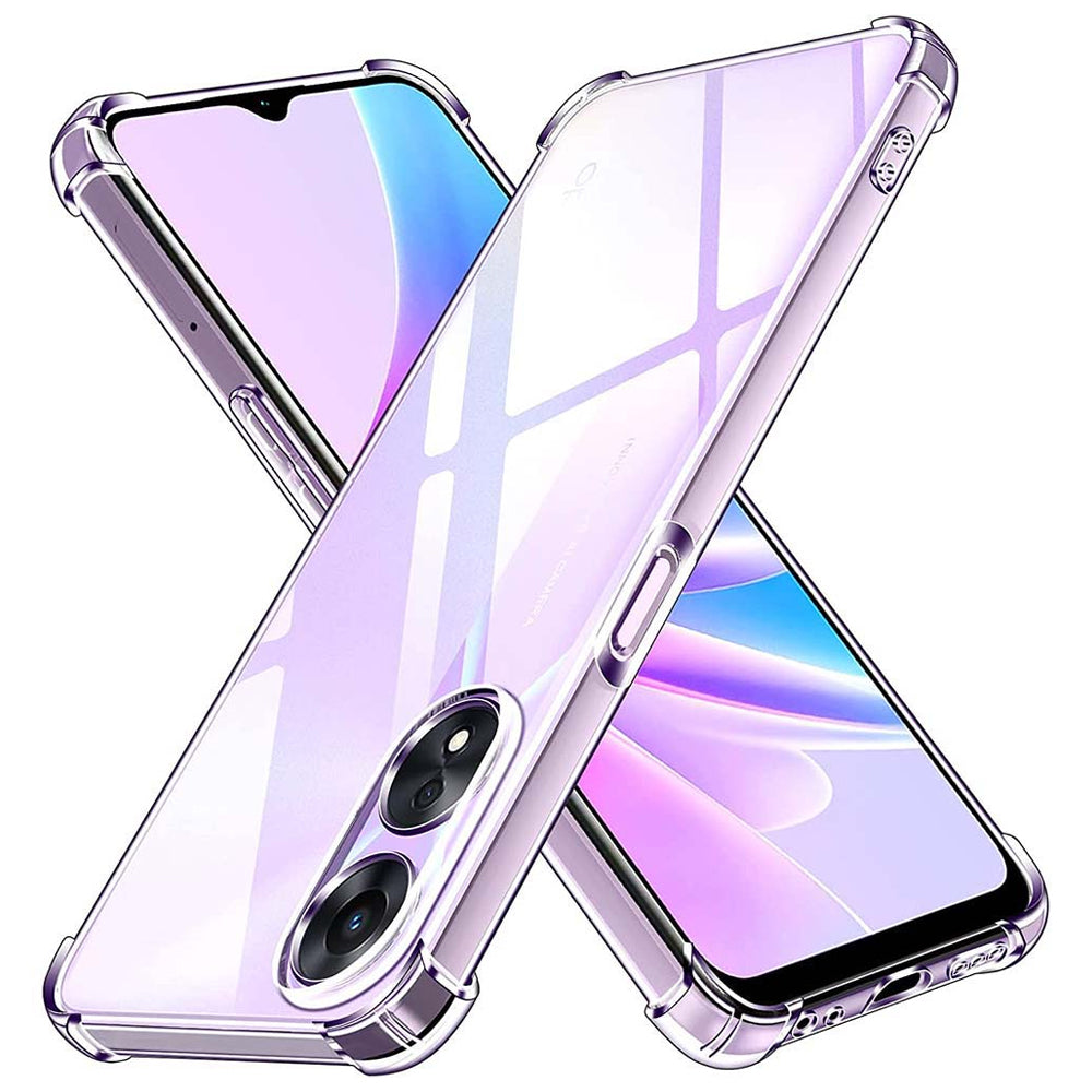 Clear Bumper Case for OPPO A78 5G