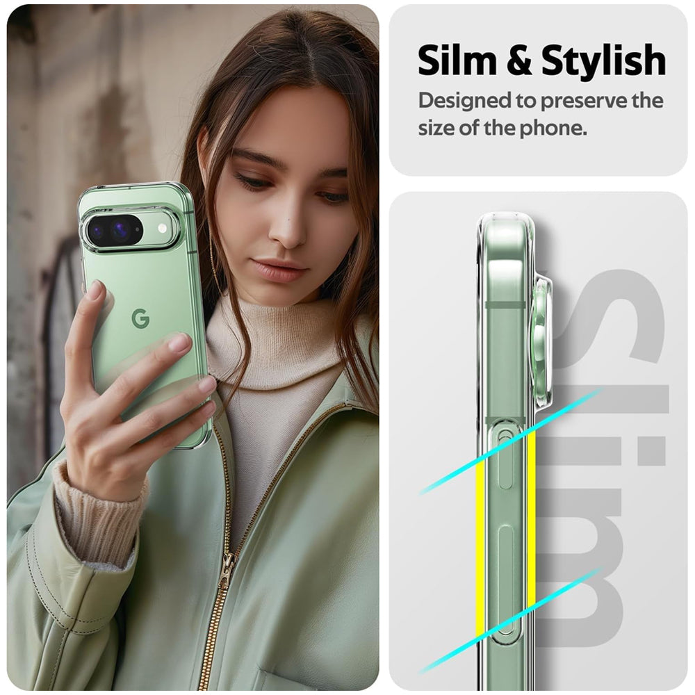 Clear Gel Case for Google Pixel 9 Pro