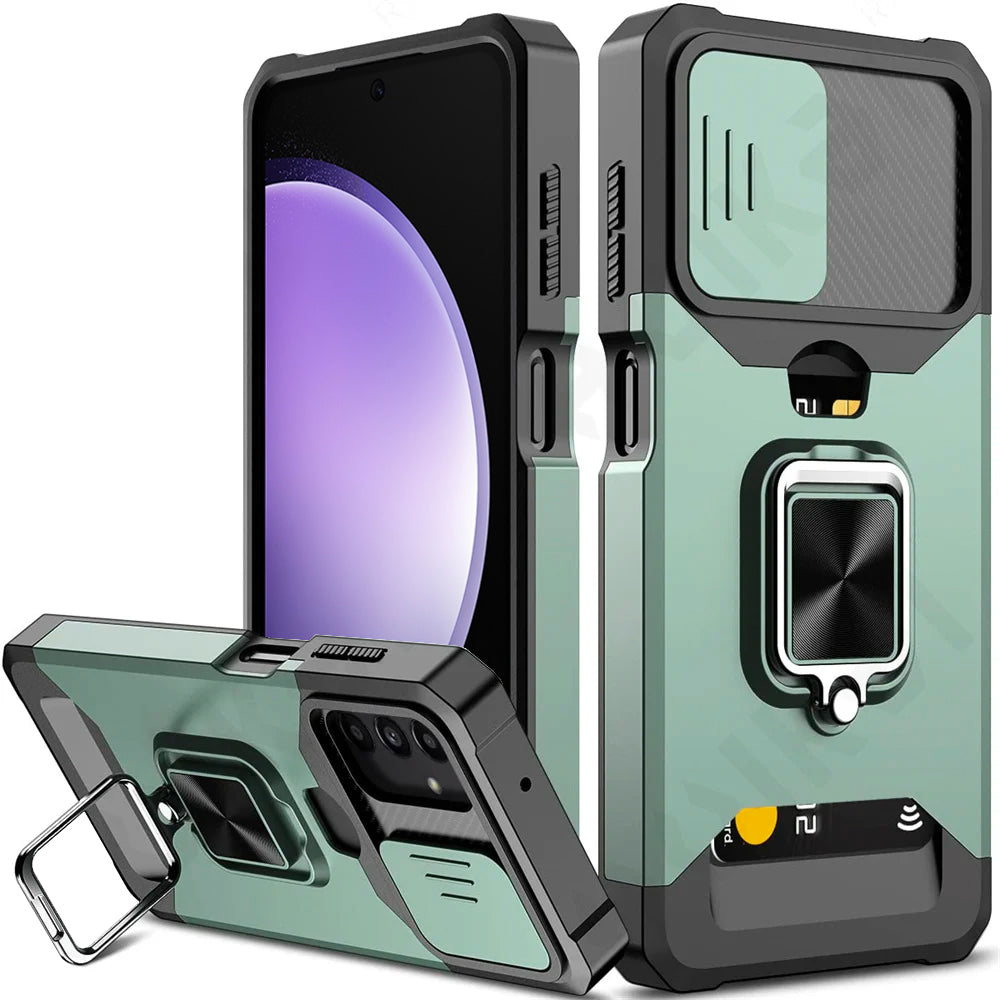 Samsung Galaxy S23 FE Tough Ring Wallet case