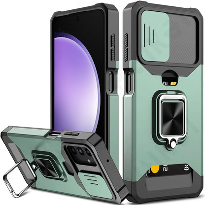 Samsung Galaxy S23 FE Tough Ring Wallet case