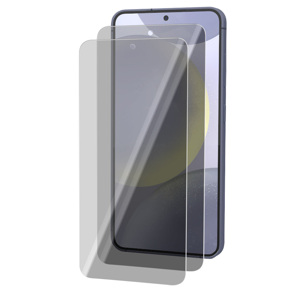 Samsung Galaxy S24 Tempered Glass Screen Protector [2-Pack] with Easy Alignment Frame – Privacy, Premium by SwiftShield