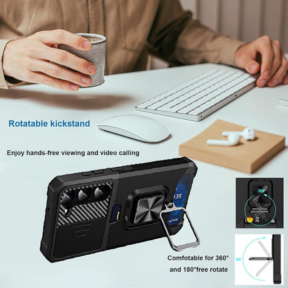 Magnetic Card Ring Case for Samsung Galaxy S24