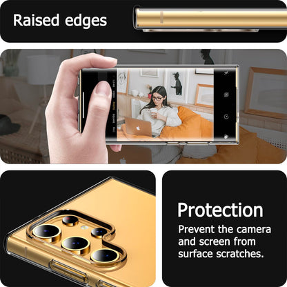 Clear Gel Case for Samsung Galaxy S24 Ultra