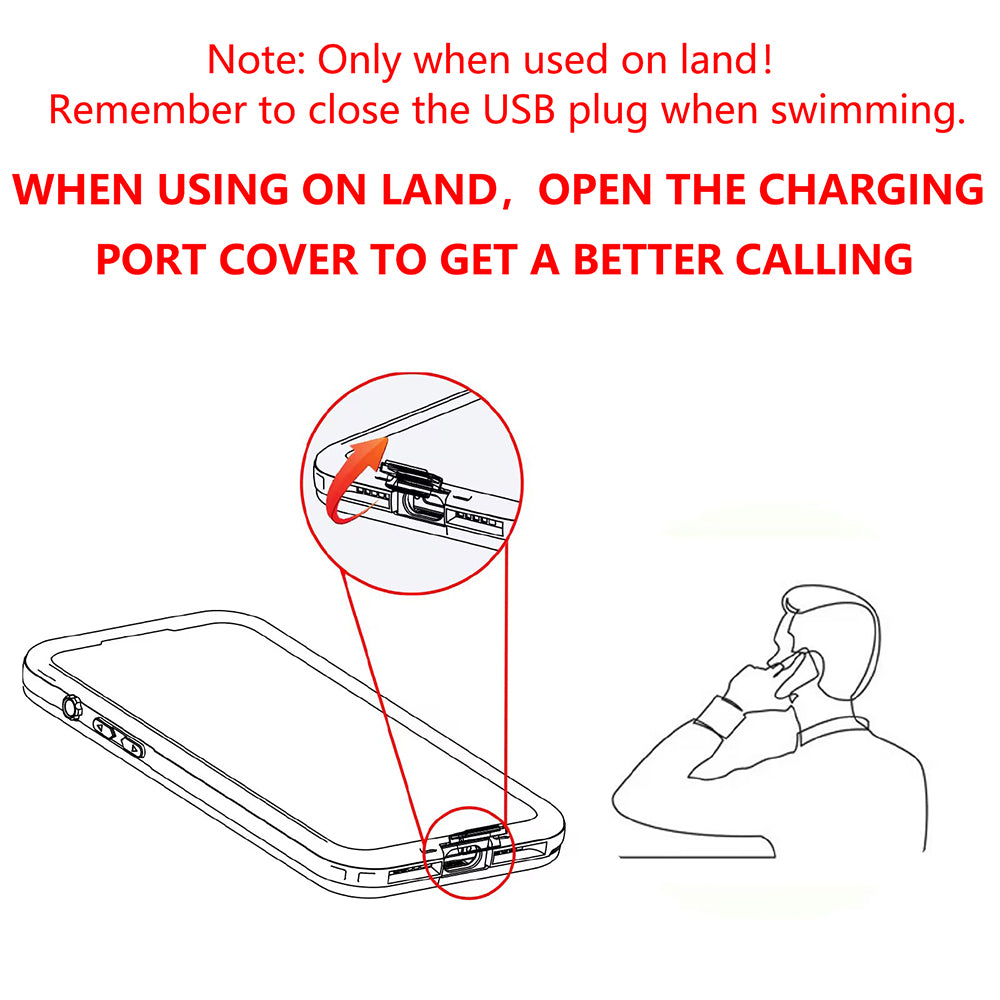 Redpepper Waterproof Magsafe case for Samsung Galaxy S25 Plus