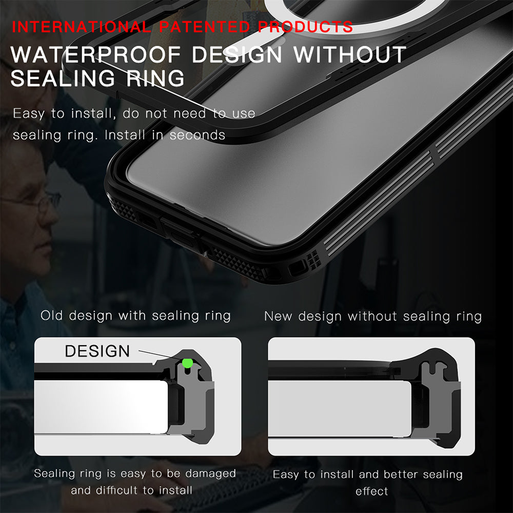 Redpepper Waterproof Magsafe case for Samsung Galaxy S25 Plus