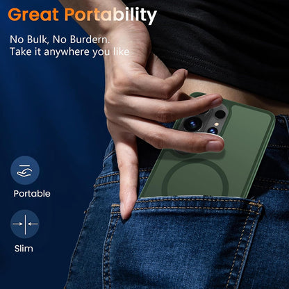 Matte Magsafe Compatible Case for Samsung Galaxy S26 Ultra
