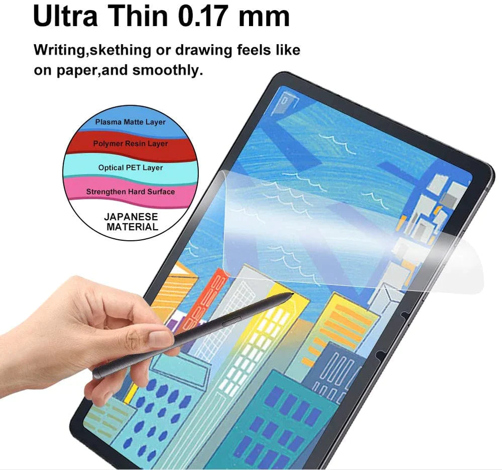 Paper Film Screen Protector for Samsung Galaxy Tab S9 FE