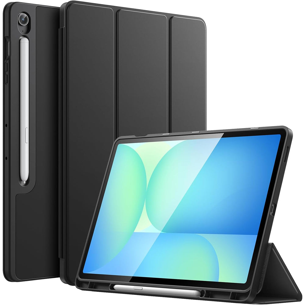 Slim Flip Case With Pen Holder Cover for Samsung Galaxy Tab S10 FE Plus