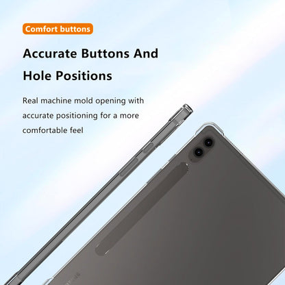 Clear Bumper Case for Samsung Galaxy Tab S9 FE Plus