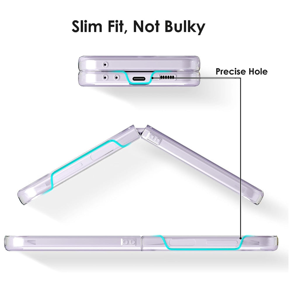 Clear Hard Case for Samsung Galaxy Z Flip 5