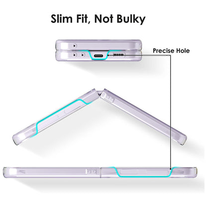 Clear Hard Case for Samsung Galaxy Z Flip 5