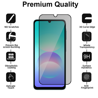 Anti-Glare Matte Glass Screen Protector for Samsung Galaxy A08