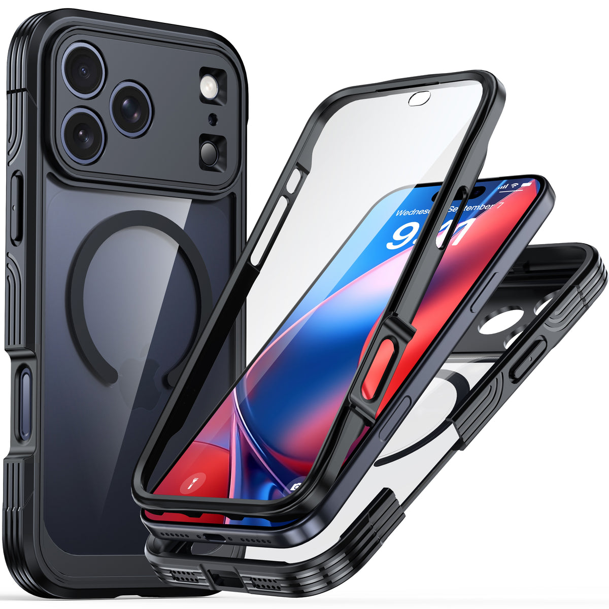 Heavy Duty 360 Magsafe Compatible Case for iPhone 18 Pro Max- SwiftShield