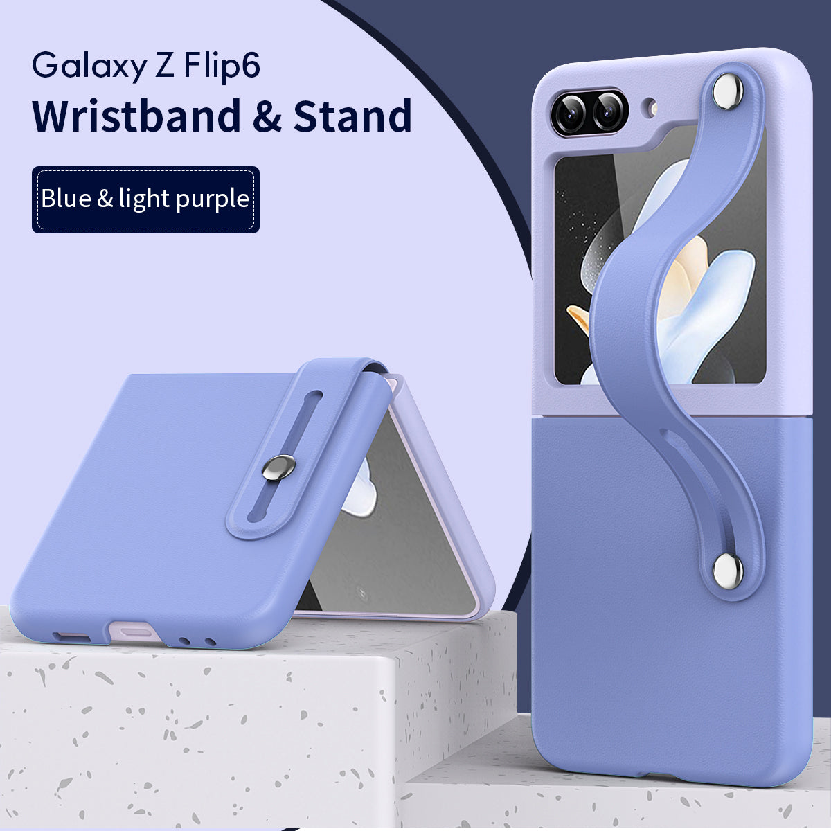 Protective Strap Case for Samsung Galaxy Z Flip 7 FE