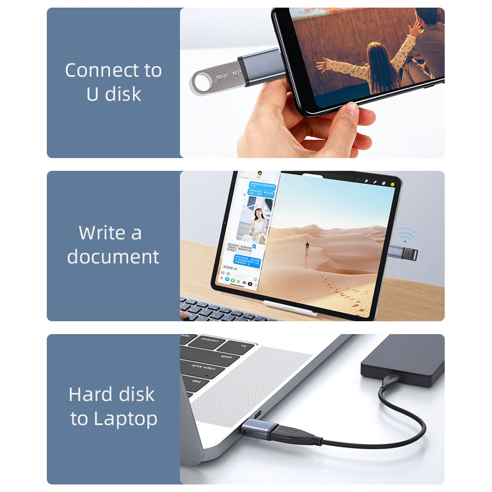 Type C to USB 3.0 OTG Adapter - ESSAGER