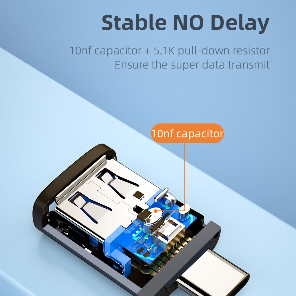 Type C to USB 3.0 OTG Adapter - ESSAGER