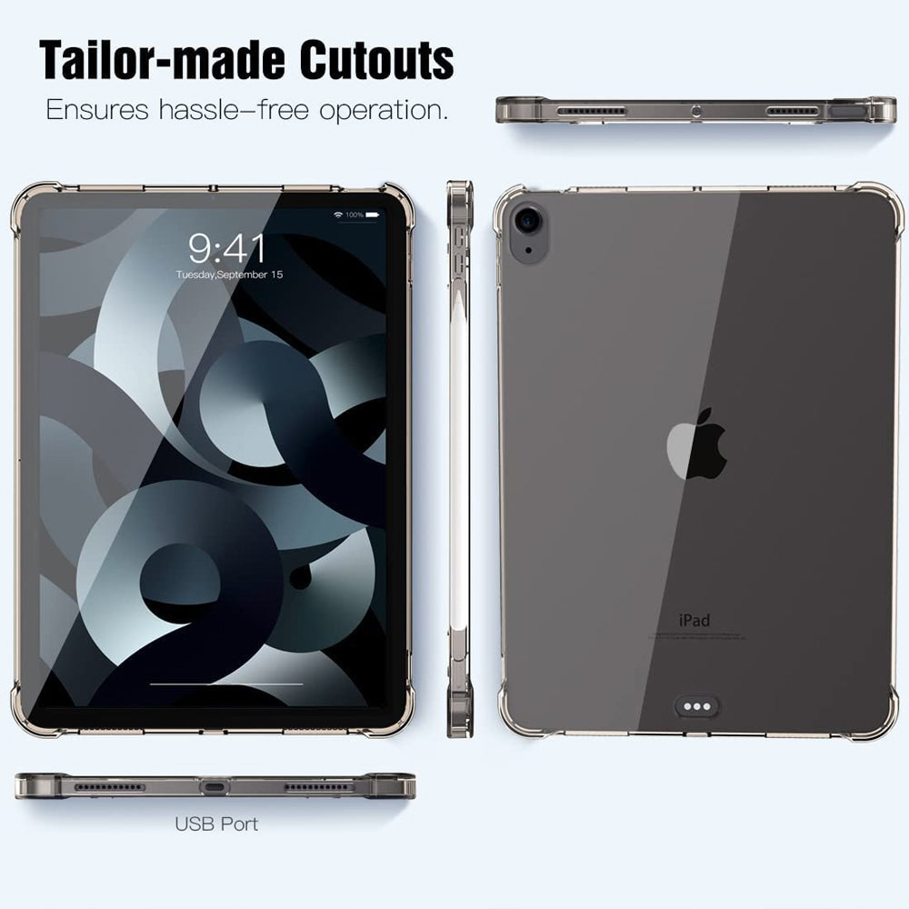 Smoke Bumper Gel Case for iPad Air 11" M3 (2025)