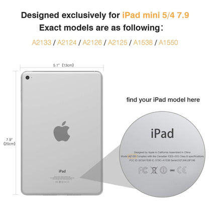 Smart Cover Case for iPad Mini 5 (2019)