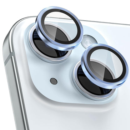 Camera Lens Protector Alloy Frame for iPhone 15 Plus