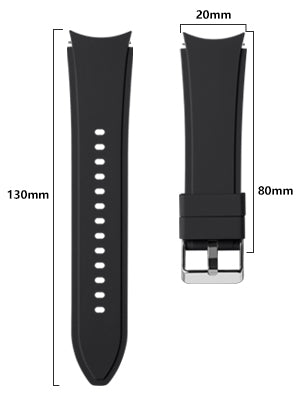 No Gap Rubber Strap for Samsung Galaxy Watch 6