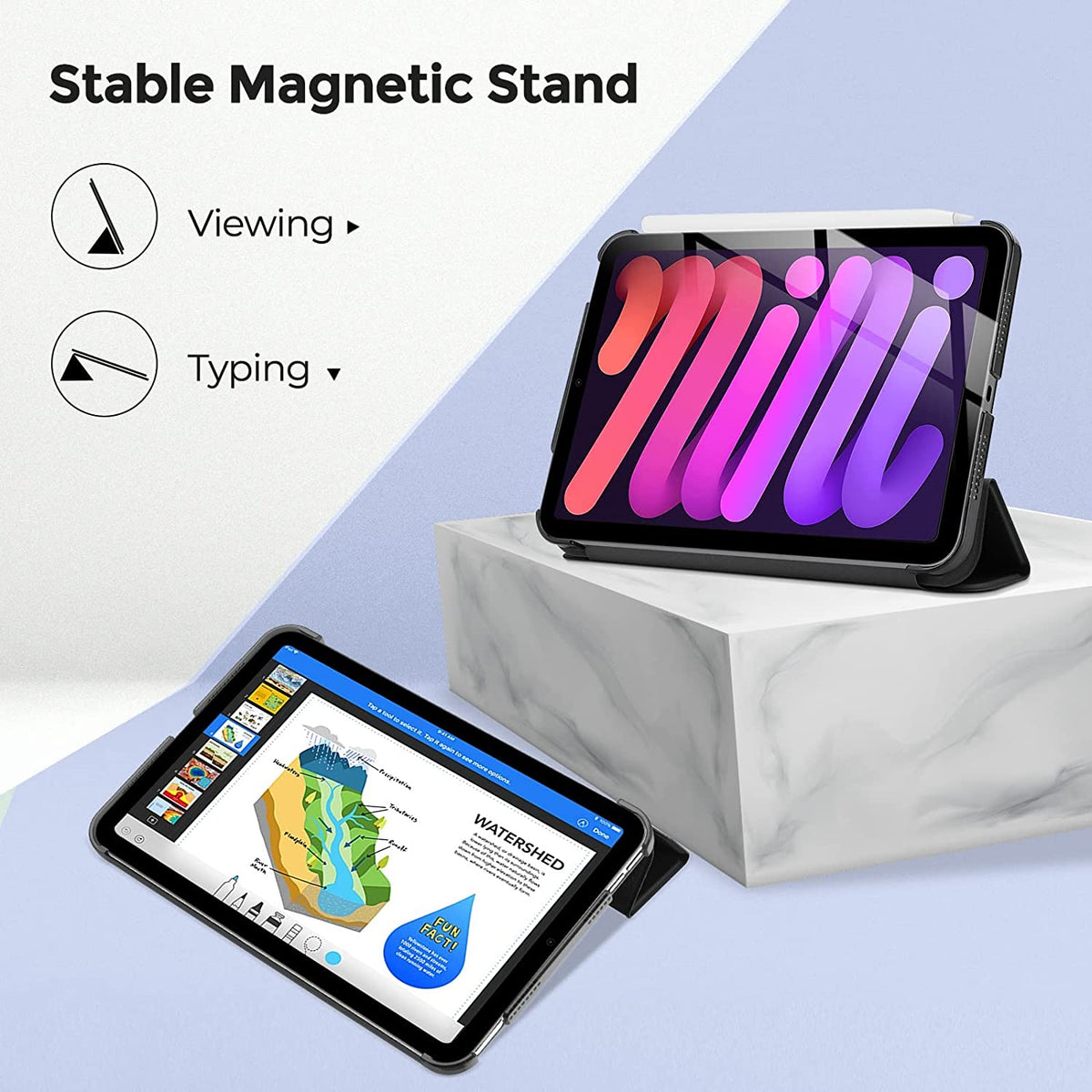 Smart Cover Case for iPad Mini 6 2021