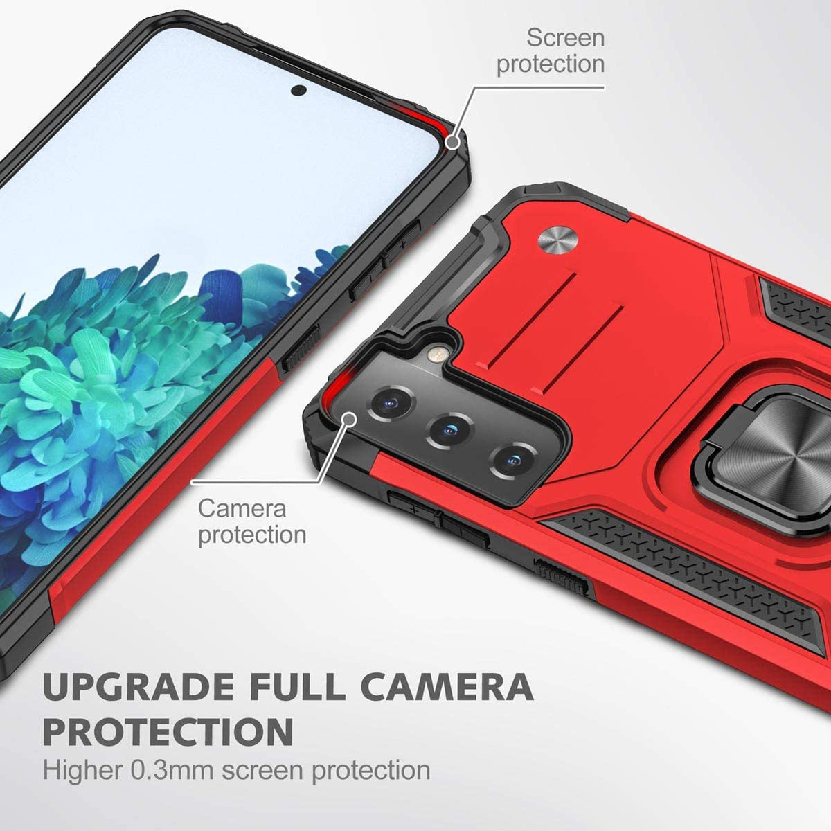 Tough Ring Case for Samsung Galaxy S21 Plus