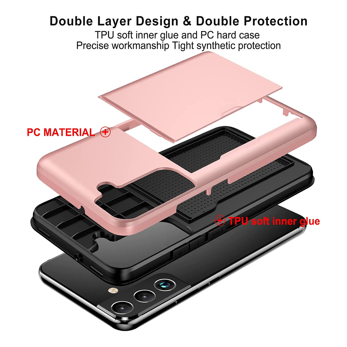 Tough Card Case for Samsung Galaxy S22