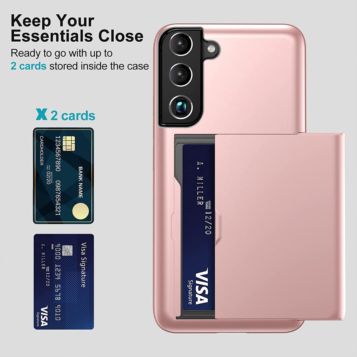 Tough Card Case for Samsung Galaxy S22