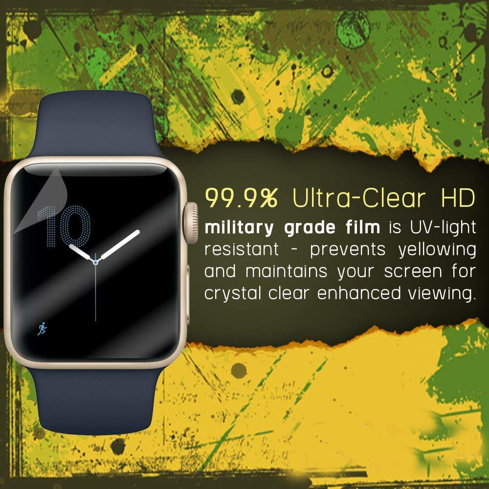 Nano Film Screen Protector for Apple Watch 2 pack