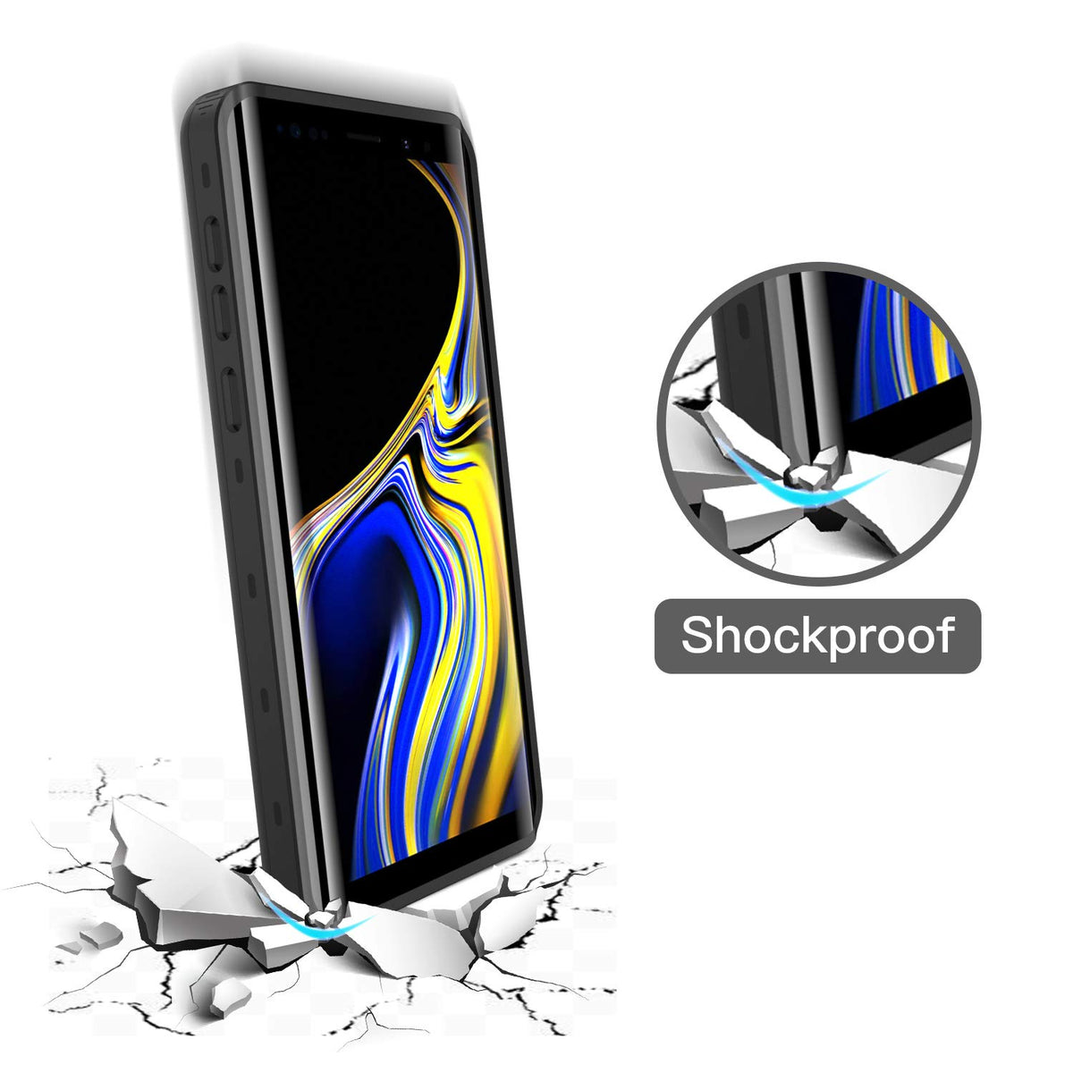 Redpepper Waterproof for Samsung Note 9